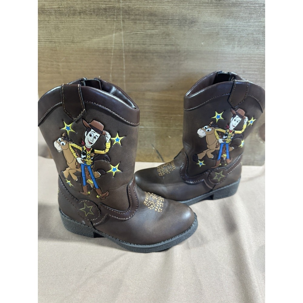 Disney Pixar Toy Story Cowboy Boots – Woody & Bullseye | Toddler Size 9